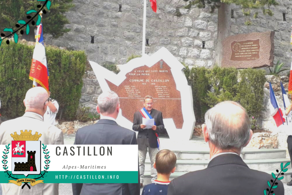 Commémoration du 8 mai à Castillon - Crédit photo : Village de Castillon